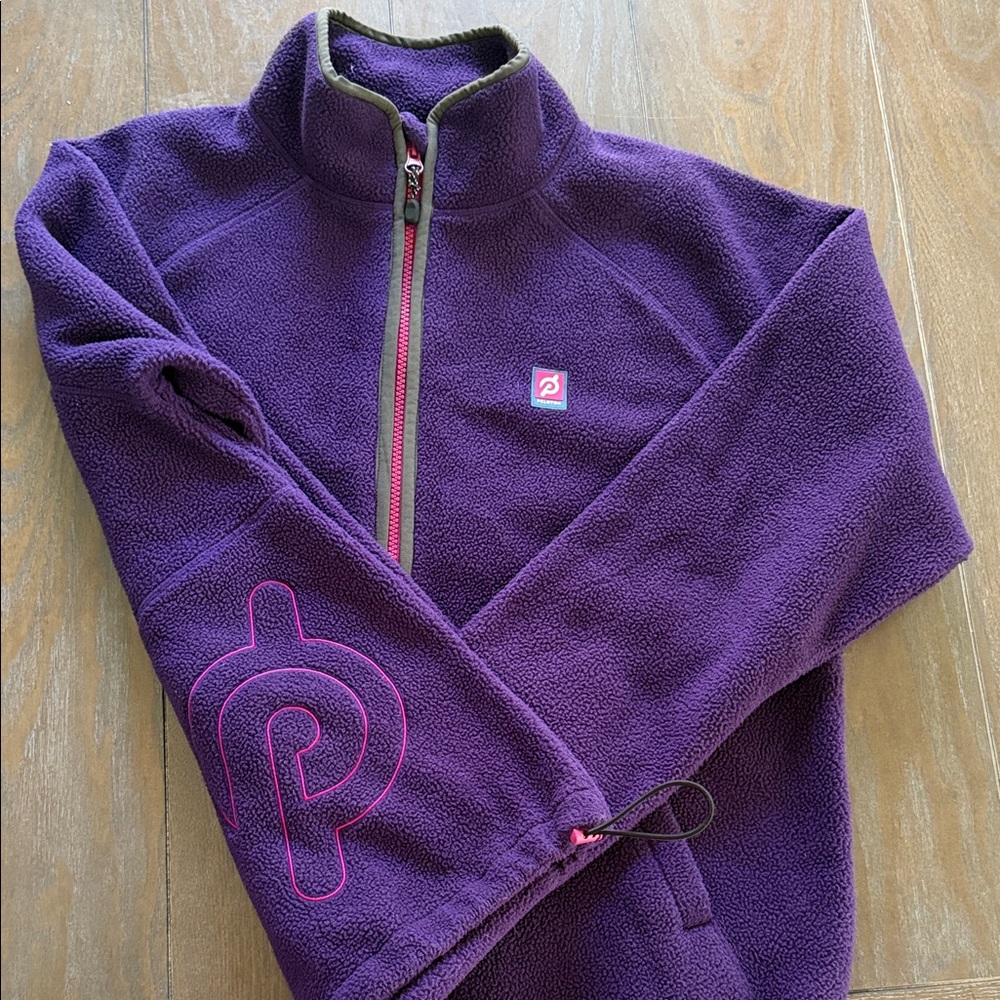 Peloton Purple Teddy Jacket